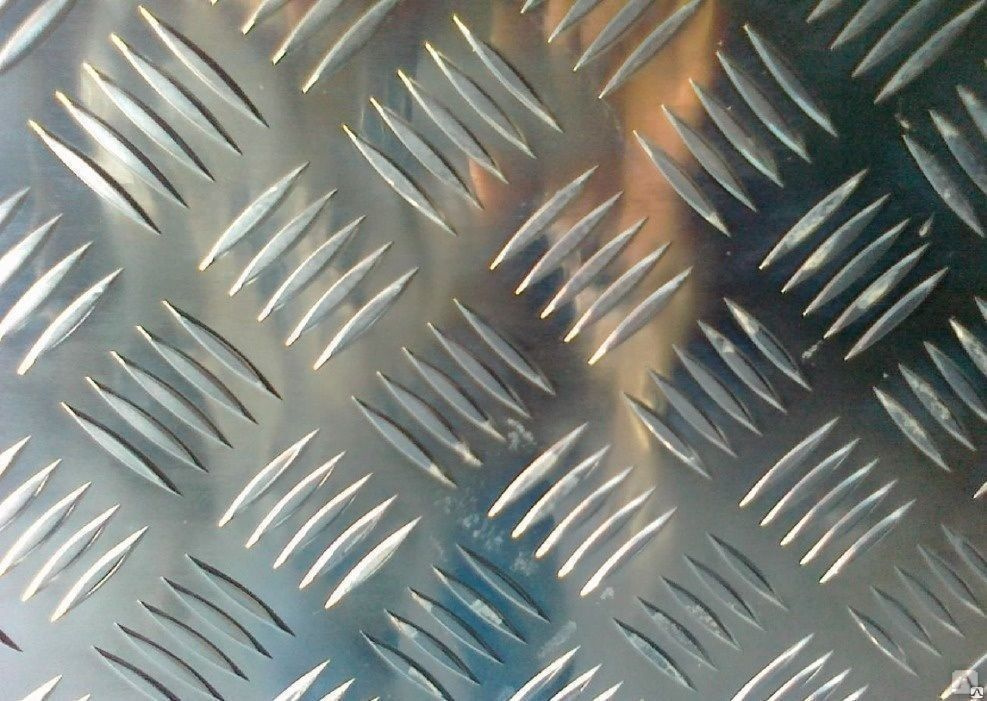 Что собой представляет лист алюминиевый рифленый?