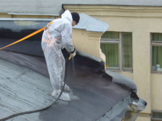 Гидроизоляция кровли жидкой резиной: технология