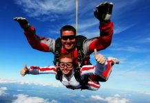 Где совершить прыжок с парашютом в России?