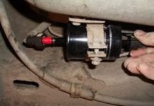 Как поменять топливный фильтр?