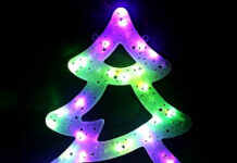 Световые фигуры для новогоднего декора