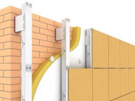 Технология монтажа вентилируемых навесных фасадов