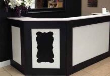 Виды стоек ресепшн в офис