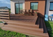 Террасная доска из ДПК — свойства, преимущества и применение