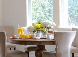 Круглый или прямоугольный стол на кухню? Плюсы и минусы