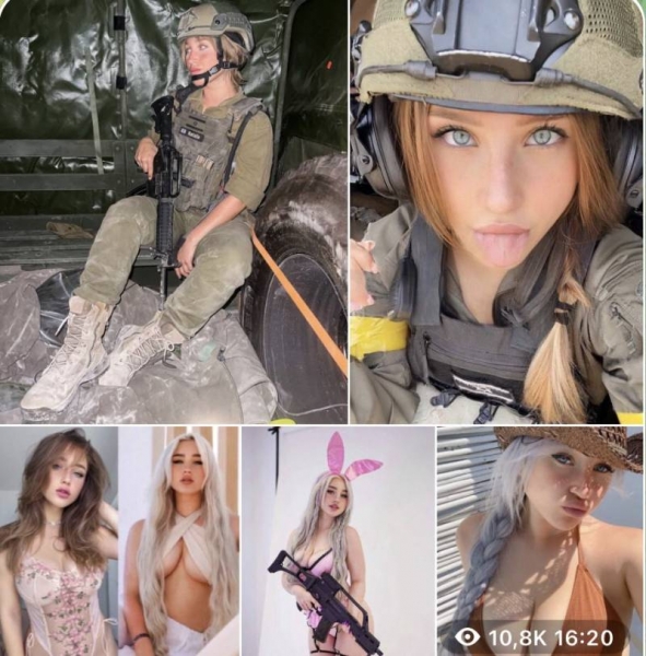 
Израильская порномодель стала добровольцем в израильской армии                