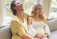 Беременная Эмма Робертс позировала украинскому фотографу