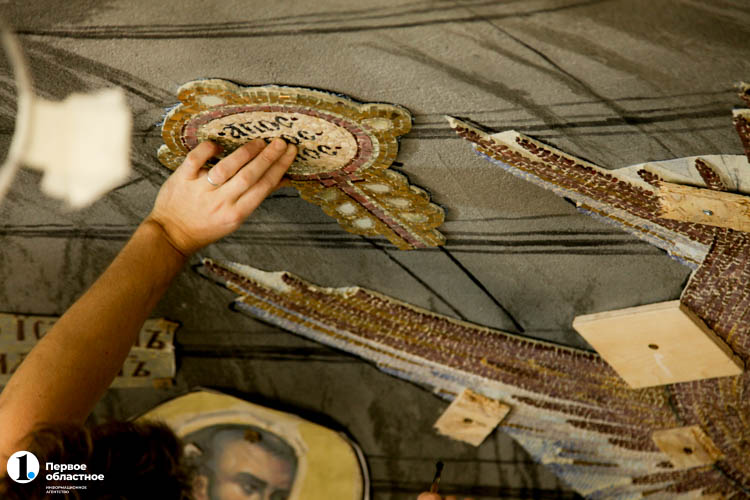 Художники приступили к росписи кафедрального собора в Челябинске