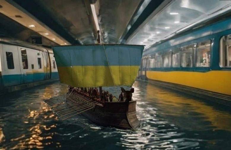 
Сбылось пророчество монахов. Киев уходит под воду после осквернения Лавры                