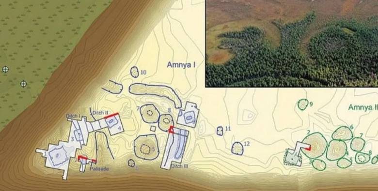 
В Сибири найдена древнейшая в мире крепость Амния                