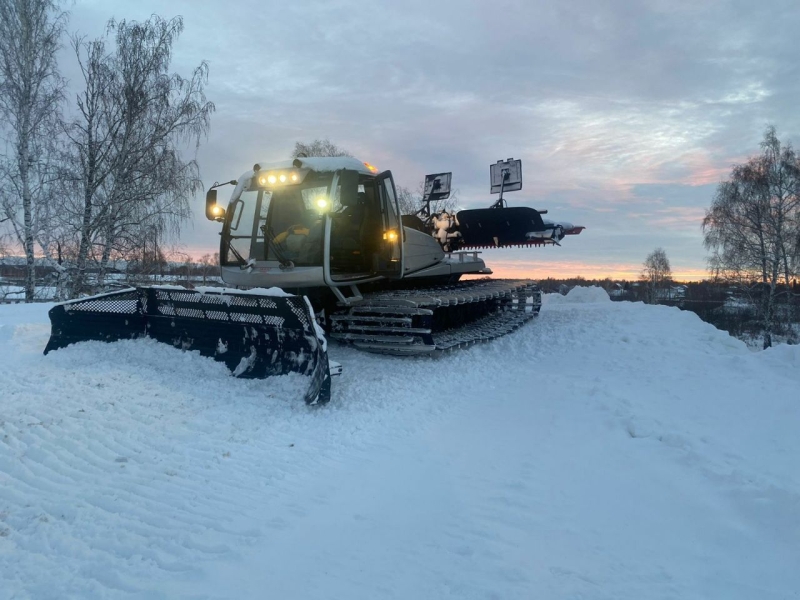 В Челябинской области построили круглогодичное снегохранилище для лыжного комплекса