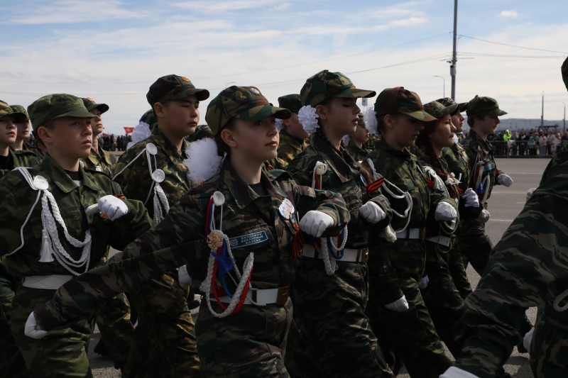 Парад Победы прошел во всех крупных городах Челябинской области