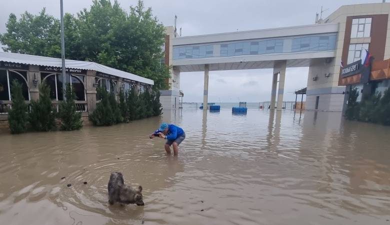 
Жителей Анапы эвакуируют из-за сильного наводнения, что известно на сейчас                